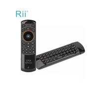 (Versione inglese) I25a 2.4g Mini tastiera Air Mouse Telecomando con jack per cuffie per Smart TV Android