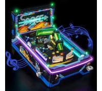 Versione interattiva compatibile con Lego Arcade Pinball Machine | BrickBling Illuminazione compatibile con Lego 11374-Nessun modello incluso