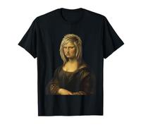 Versione Karen di Monna Lisa: L'Arte Classica incontra l'atteggiamento Moderno Maglietta