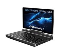 [Versione SSD M.2 da 256 GB] GPD Micro PC Computer portatile da 6 pollici Mini PC Computer Windows 10 Pro o Ubuntu MATE, Supporta RS-232, RJ45, Tipo C, USB 3.0, HDMI, MicroSDXC, 8 GB RAM