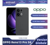 OPPO Reno13 Pro 5G AI Smartphone, Tripla fotocamera 50+50+8MP, Selfie 50MP, Display 6.83” 120HZ AMOLED FHD+, 5800mAh, RAM 12GB(Esp4GB/8GB/12GB)+ROM 512GB, [Versione Italia], Graphite Grey