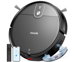 VersLife L6 Robot Aspirapolvere e Lavapavimenti 2 in 1 4000Pa Autonomia 120
