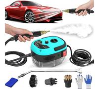 Versora Pro Car Steam Cleaner 2500w High-Temp Portable Machine, Shaker Plus Steam Cleaner, 2500w Handheld High-Temperature Pressurized SteamCleaner, For Home, Auto Detailing (Blue)