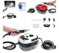 Versora Pro Pulitore a Vapore per Auto, Macchina Portatile ad Alta Temperatura da 2500 W, Idropulitrice Multiuso a Pressione 10 in 1 per Uso Domestico, Macchina a Vapore per Lavare le Auto (write)