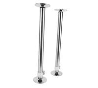 Verstellbare Edelstahl-UnterbauspÃ¼lenhalterungen 45-78 cm â Montagesatz