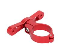 Verstellbare Flaschenhalterung aus Aluminiumlegierung, rot, 8 x 3,5 cm