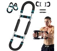 Verstellbare Trainingsstange, U-shaped Adjustable Chest(30-50 Kg / 70-110 Lb), Powertrainer FüR Brust und Oberarme for Home, Office & Travel (2PCS)