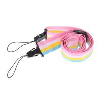 Verstellbarer, farbenfroher und bequemer Kamera-Nackengurt in Regenbogenfarben für Fujifilm Instax Mini