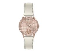 Versus Di Versace Donna Orologio da Polso Strandbank Cristallo VSP572421 Pelle