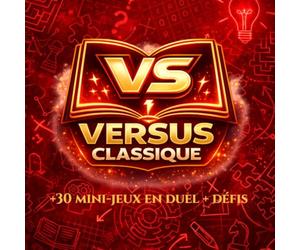 Versus classique - 31 Mini - Jeux en Duel: Défis, logique, culture et rapidité : le jeu ultime pour s'affronter a deux