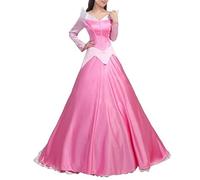 VersusModa Aurora Vestito Carnevale Donna Dress up Sleeping Beauty Woman Costume AURW03 (M)