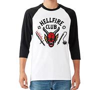 VersusModa Simil Eddie Costume T-Shirt Carnevale Cosplay Stranger Hellfire Club Things Originale EDDIST01 (IT, Testo, L, Regular, Regular)