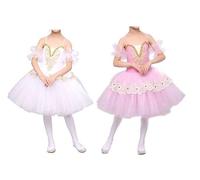VersusModa Vestito tutù Saggio Danza Degas Donna Bambina Ballet Tutu Performance DEGAS37 (IT, Testo, XXL, Rosa)
