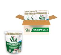 Vert - Ammorbidente Lavatrice Concentrato - Aroma Eucalipto e Fresia, Fragranza di Lunga Durata, 100% Origine Naturale, con Oli Essenziali ed Ipoallergenico - 8 Flaconi da 1200 ml, 60 Lavaggi