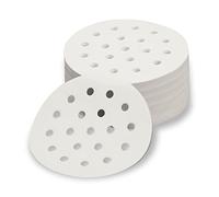VERTES Carta per hamburger Fogli di carta per hamburger con un diametro di 10 cm, 1000 pezzi in un set, rivestiti di cera e sicuri per gli alimenti, per uso professionale in una pressa per hamburger