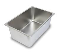 vertes Contenitore GN 1/1 Gastro Norm Gastronorm (acciaio inox, profondità 200 mm, igienico, inossidabile, resistente ai graffi, resistente alle temperature da -40° a +300°C, per Bain Marie)