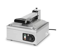 vertes Tostapane Sandwich Toaster Professionale per 9 Fette (Acciaio Inox, 2200W, 230V, 50-300°C, Regolabile Gradualmente Piastre Riscaldanti Alluminio Sabbiato, 4 Piedini in Gomma, Ristorazione)