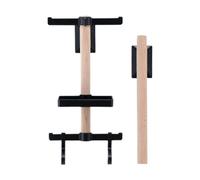 Vertical Bike Storage, Efficient Gear Station, Ergonomic Rail with Locking Feature, Alloy Bracket, Utility Furniture with Sleek Design, Accessory Mount for Apartment Wall