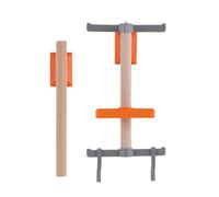 Vertical Cycling Gear Organizer Rack - Bike Wall Storage - for Speedometer Glasses Workshop Basement Utility Room Shed Apartment Indoor Home