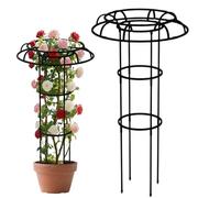 Vertical Garden Trellis - Artistic Landscaping Pole, Trellis For Climbing Plants Outdoor | Obelisk Climbing Plant For Vines Flowers Pea Bean Tomato Clematis Window Sill Balcony Courtyard