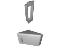 Vertical GPU Mount for Fractal Design Meshify C & Define C