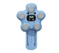 Vertical Jump Tester - Kids Jump Toy | Blue Abs Jumping Tester Tool | Vertical Jumper High Equipment | Growth Chart Floor Standing Indoor Fitness Kids 3 Years Old Workout Children Teens Parent