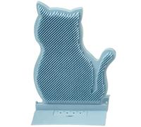 Vertical Pet Hair Rubbing Massage Pad | Cat Self Grooming Face Brush |