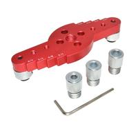 Vertical Pocket Jigs Hole Lavorazione Del Legno Doweling Jigs Set Centraggio Drill Guide Foro Legno Puncher Posizionatore Posizionatore Set Lavorazione Del Legno Strumento di Misura