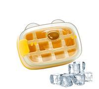 Vertical Portable Silicone Container Maker Cup For Home Kitchen Family Friends Outdoor Trips | Ice Cubes Tray | 3D Grid Ice Cubes Tray | Cool Ice Bottle Cup 3D Grid Ice Cubes Tray