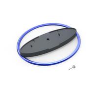 Vertical Stand for PS5 PRO/PS5 Slim/for PS5 Consoles, for PS5 Console Disc and Digital Editions Universal Upright Round Dock Base Desktop Bracket Holder (Blu)