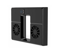Vertical Stand with Dual Noiseless Cooling Fans USB Cooler Host Side Radiator with Light for Series X Game Console