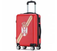 VERTICAL STUDIO "SERBIA" Paesi 20" Trolley bagaglio a mano rosso Taglia:taglia unica