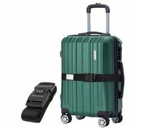 VERTICAL STUDIO "Silkström" 20" Trolley bagaglio a mano verde inclusa cinghia per bagagli GRATUITA verde Taglia:taglia unica