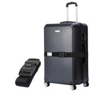Vertical Studio Viaggi Valigia Trolley Rigida Con Cinghia per 20 " 24 " 28 "