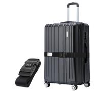 Vertical Studio Viaggi Valigia Trolley Rigida Con Cinghia per 20 " 24 " 28 "