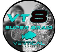 VERTICAL TROLLING VT8 TRECCIATO 8 CAPI MULTICOLOR DA PESCA (300, 0.23)