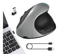 Verticale - Accessorio ergonomico per computer, tecnologia Silent Click