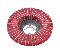 Verticale angolare rotella di lucidatura in acciaio inossidabile in nylon sabbia(Vertical 100mm red sand 320 grit)