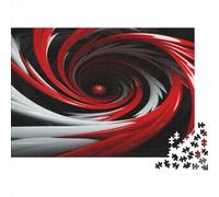 Vertigine 3D Puzzles 1000 Pezzi per Adulti Puzzle 1000 Pezzi Giochi Edule Chatives Decorazione Della Casa Puzzle I Migliori Regali per Uomini E Donne 1000pcs (75x50cm)