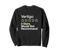 Vertigo 0 Stars Non consiglierebbero Il Disturbo vestibolare Felpa