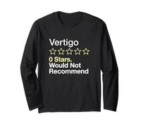 Vertigo 0 Stars Non consiglierebbero Il Disturbo vestibolare Maglia a Manica
