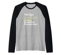Vertigo 0 Stars Non consiglierebbero Il Disturbo vestibolare Maglia con Maniche Raglan