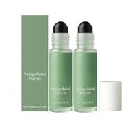 Vertisooth Roll-On Anti-Vertigini, Vertisoothe Roll-On Antimareos, Oli Essenziali ad Azione Rapida, Ingredienti Naturali Possono Alleviare Rapidamente le Vertigini (2pcs)