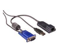 Vertiv Avocent MPUIQ-VMCHS Adattatore VGA a USB 2.0 35 cm Nero/Blu