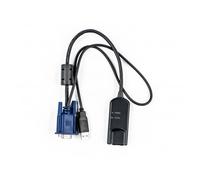 Vertiv Avocent MPUIQ-VMCHS cavo per tastiera, video e mouse Nero, Blu 0,3556 m (
