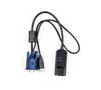 Vertiv Avocent MPUIQ-VMCHS cavo per tastiera, video e mouse Nero, Blu 0,3556 m