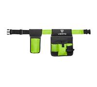VERTO Cintura da giardino con marsupio, con chiusura a clip, cintura da giardino con 6 tasche, borsa per attrezzi, cintura da lavoro, cintura per attrezzi da giardino