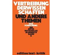 Vertreibung Der Wissenschaften Und Andere Themen (Tascabile) Exilforschung