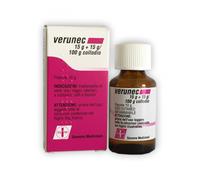 Verunec 15 g + 15 g/100 g Collodio 180 ml Soluzione
