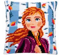 Vervaco Cuscino a punto croce "Disney Frozen 2 Anna", immagine pre-disegnata